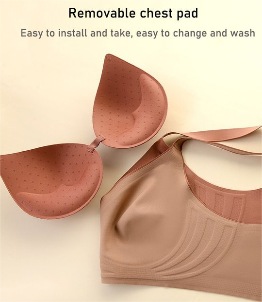 Butterfly Embroidery Wirefree Bra