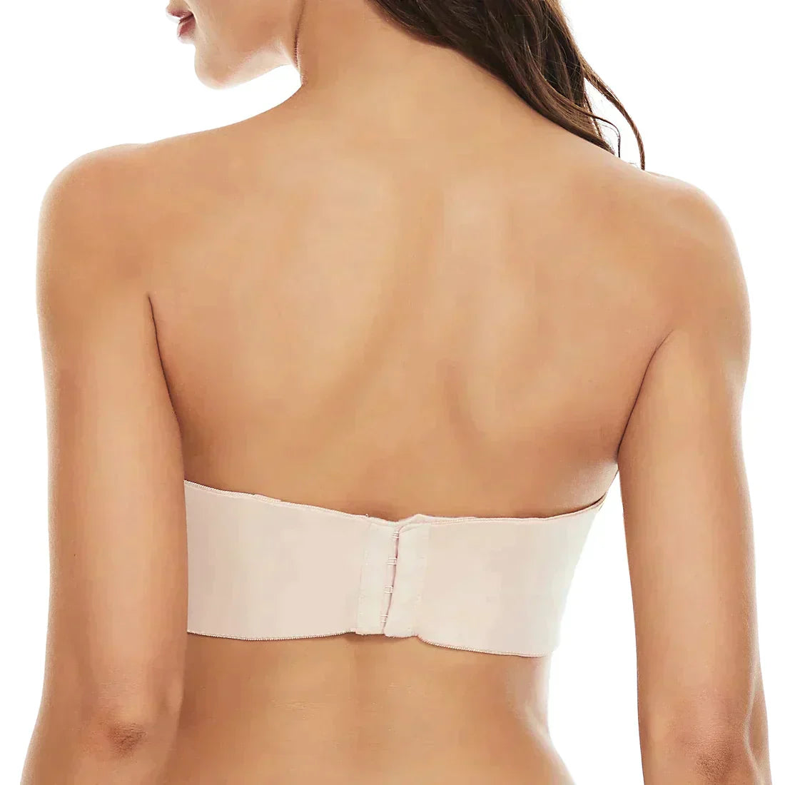 Full Support Non-Slip Convertible Bandeau Bra (Pack of 2)