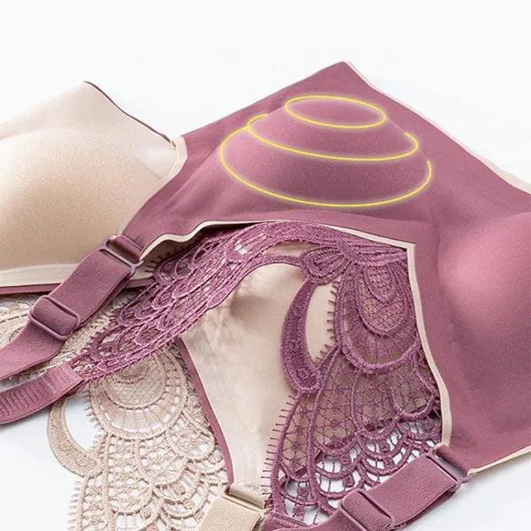 Butterfly Embroidery Wirefree Bra