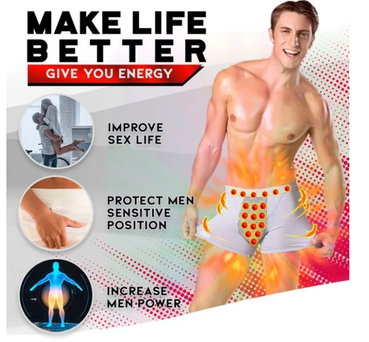HealthGurd Magnetic Underwear for Men's ( Buy 1 Get 3 )