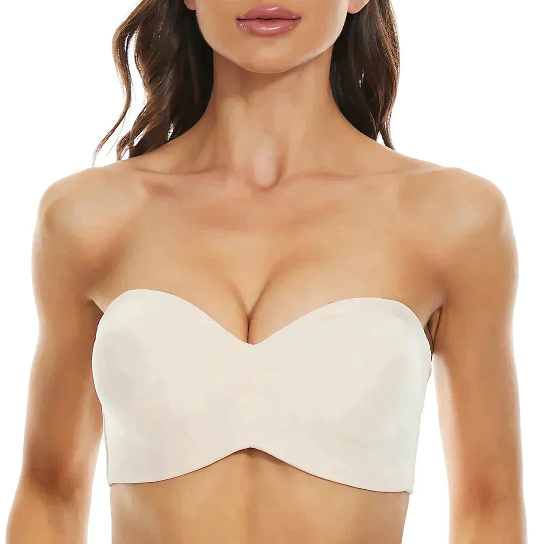 Full Support Non-Slip Convertible Bandeau Bra (Pack of 2)