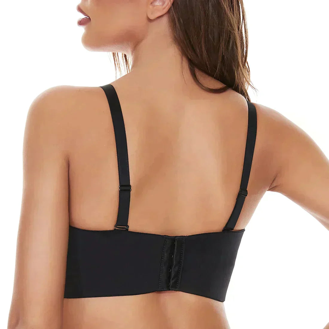 Full Support Non-Slip Convertible Bandeau Bra (Pack of 2)